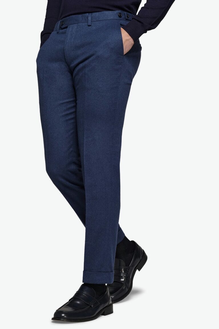 Plave pantalone Melange