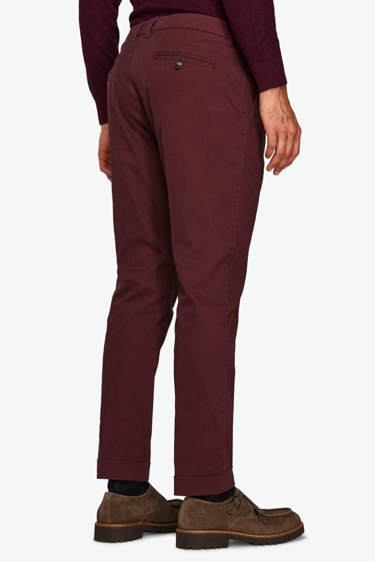 Muške bordo pantalone
