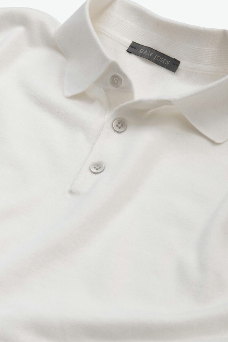 Bela polo majica