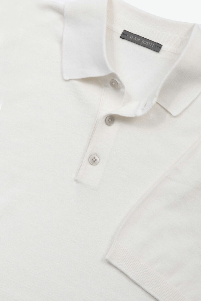 Bela polo majica