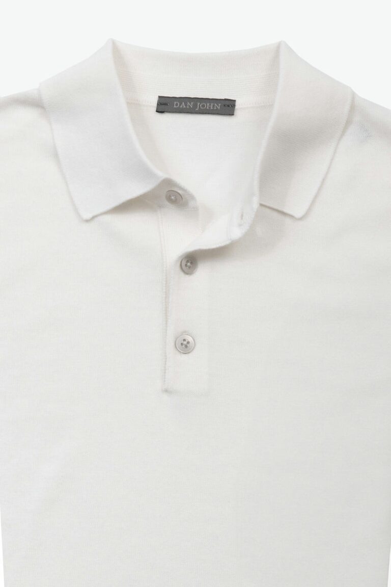 Bela polo majica