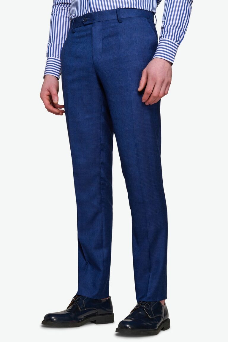 Pantalone Princ od Velsa royal blue