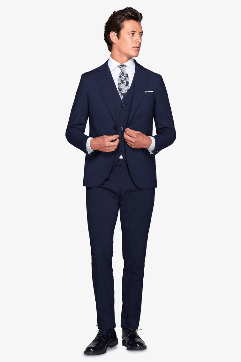Plavi sako Slim Fit