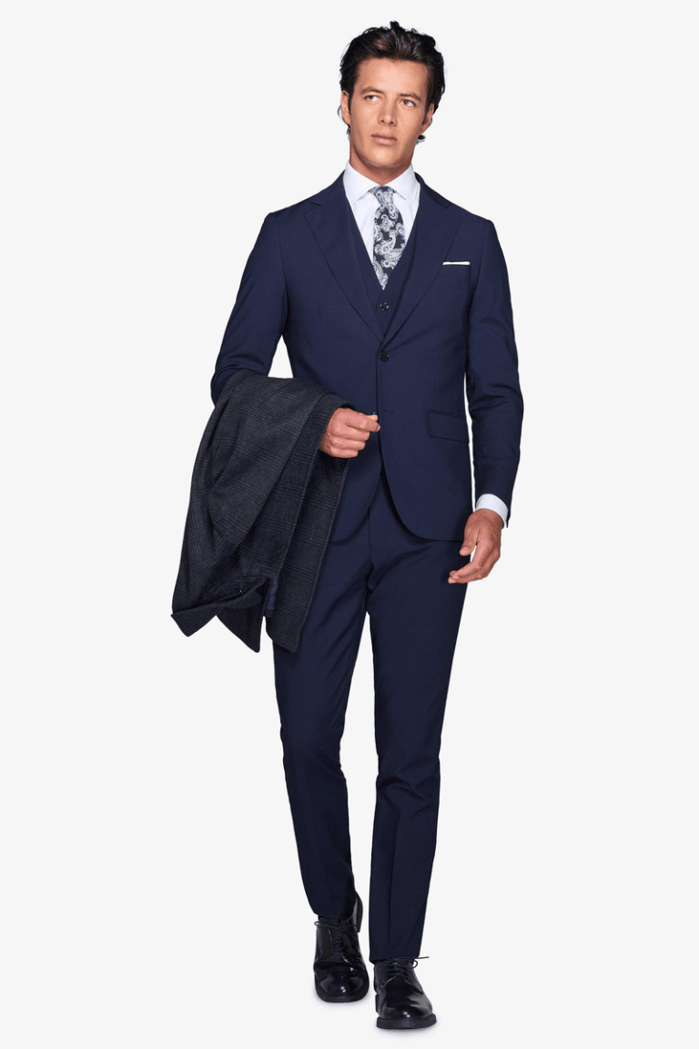 Plavi sako Slim Fit