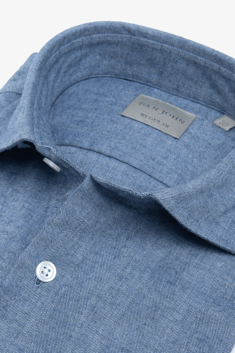 Celeste Herringbone flanel košulja