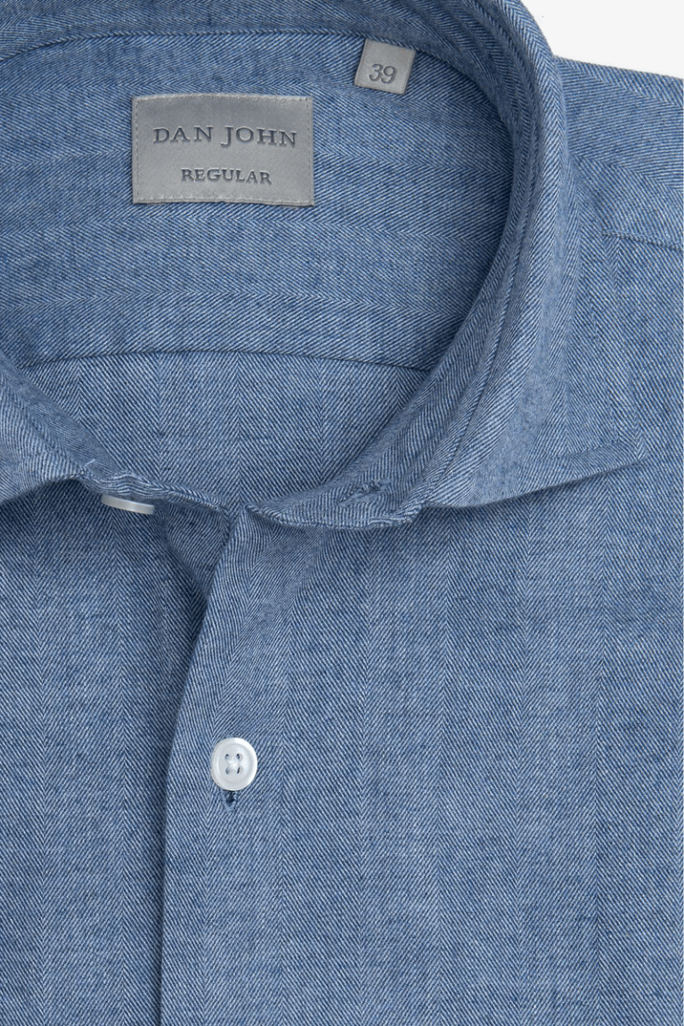 Celeste Herringbone flanel košulja