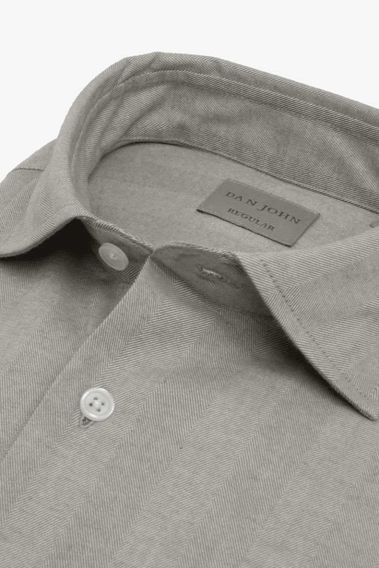 Sage Herringbone flanel košulja