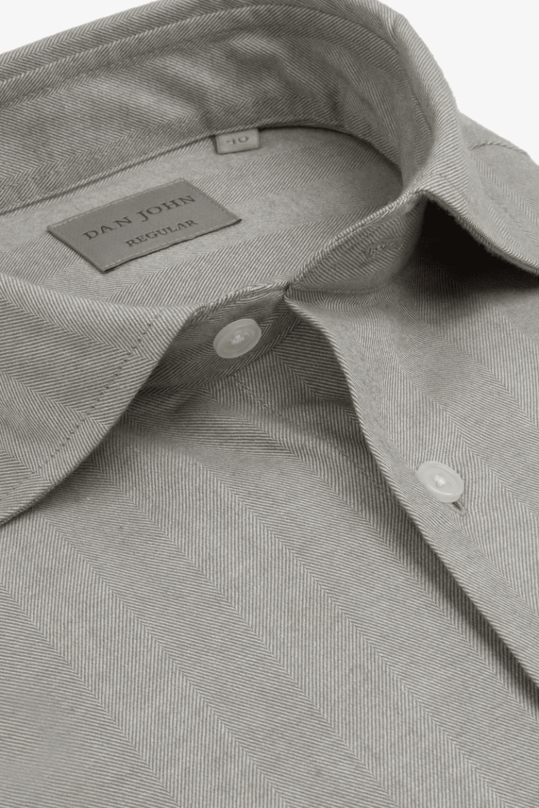 Sage Herringbone flanel košulja