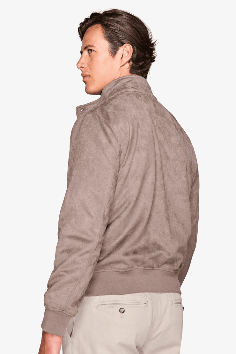 Taupe bomber jakna