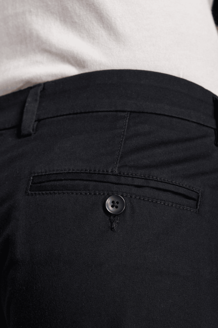 Nero chino pantalone