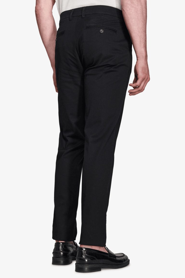 Nero chino pantalone