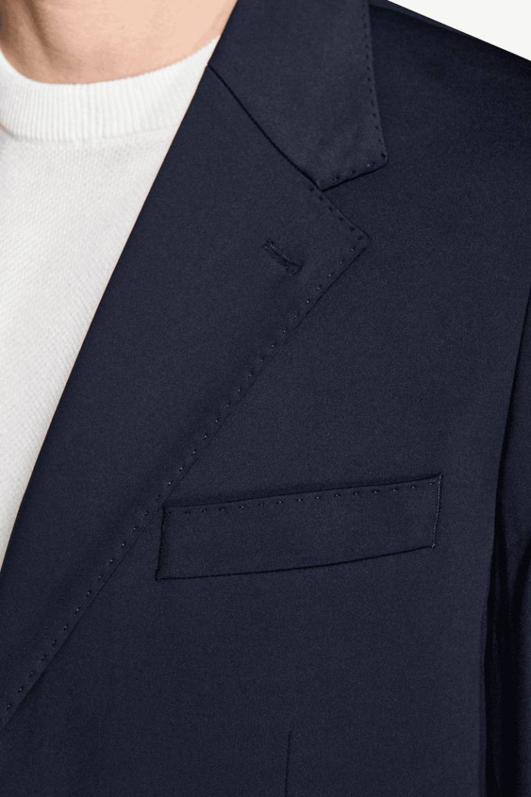 Plavi slim fit sako Trevi