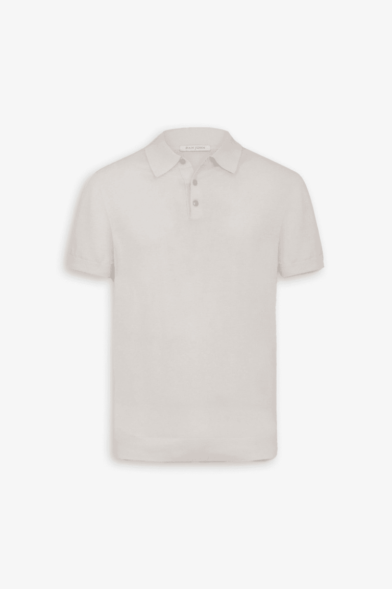 Bela polo majica