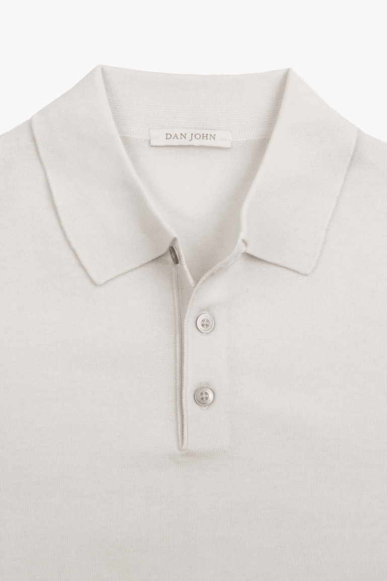 Bela polo majica