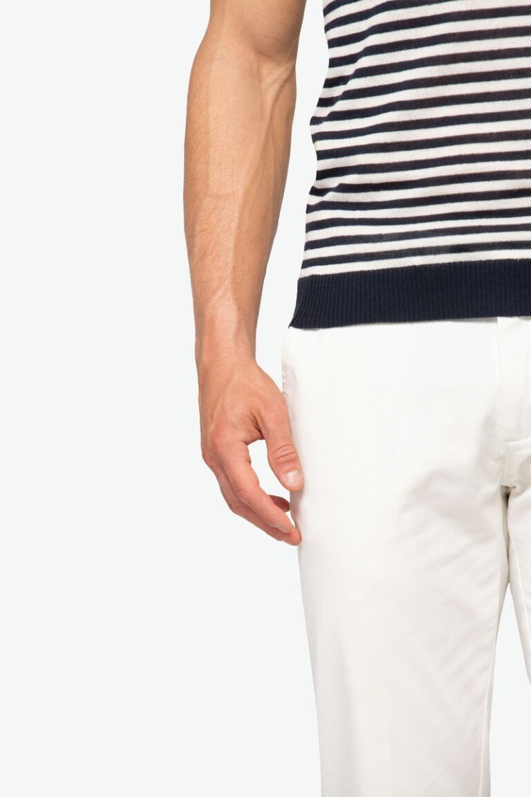 Muške bele pantalone