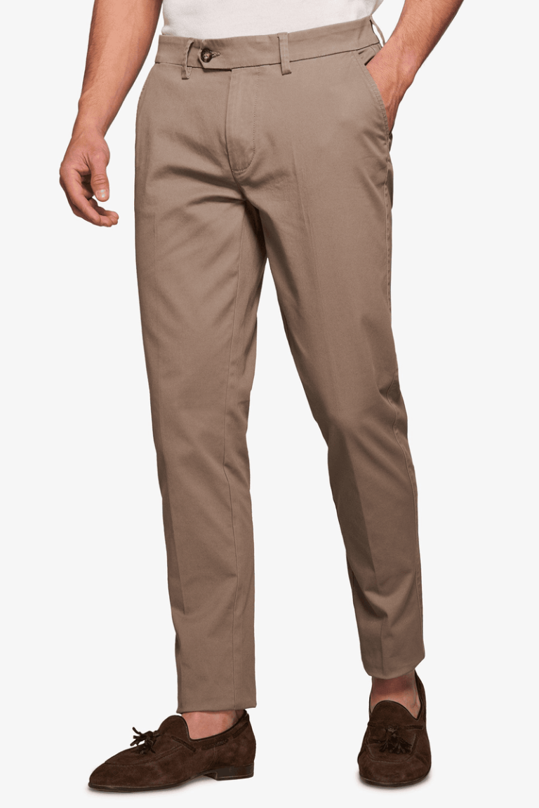 Taupe chino pantalone