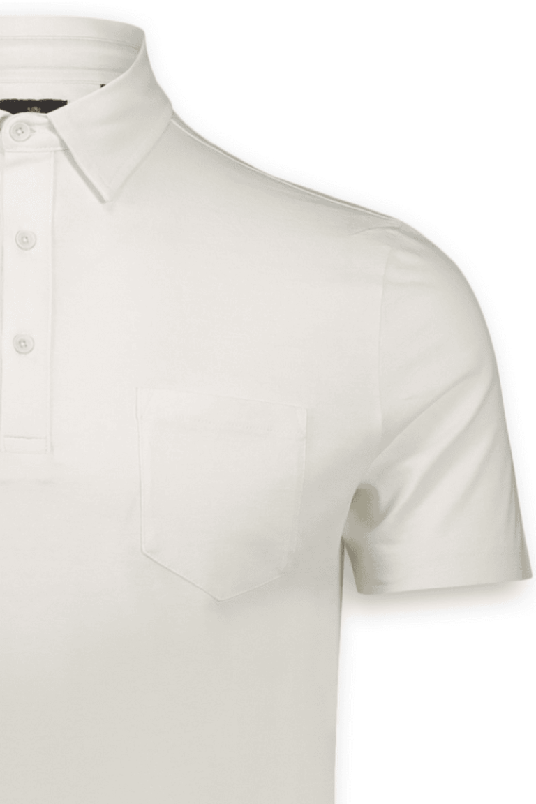 Bela polo majica