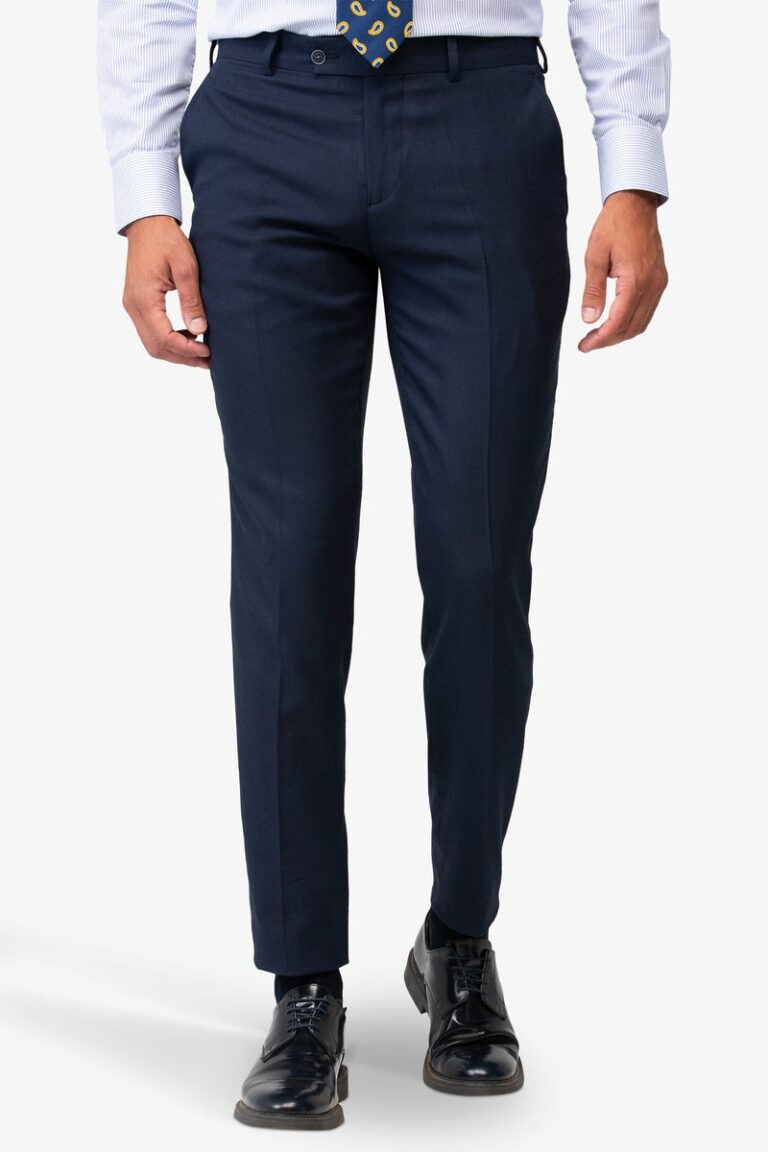 Elegantne plave pantalone