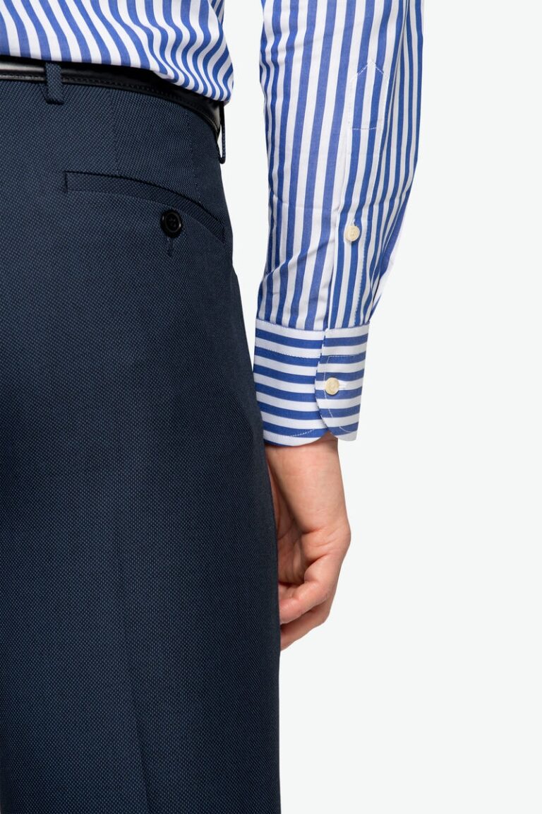 Elegantne plave pantalone