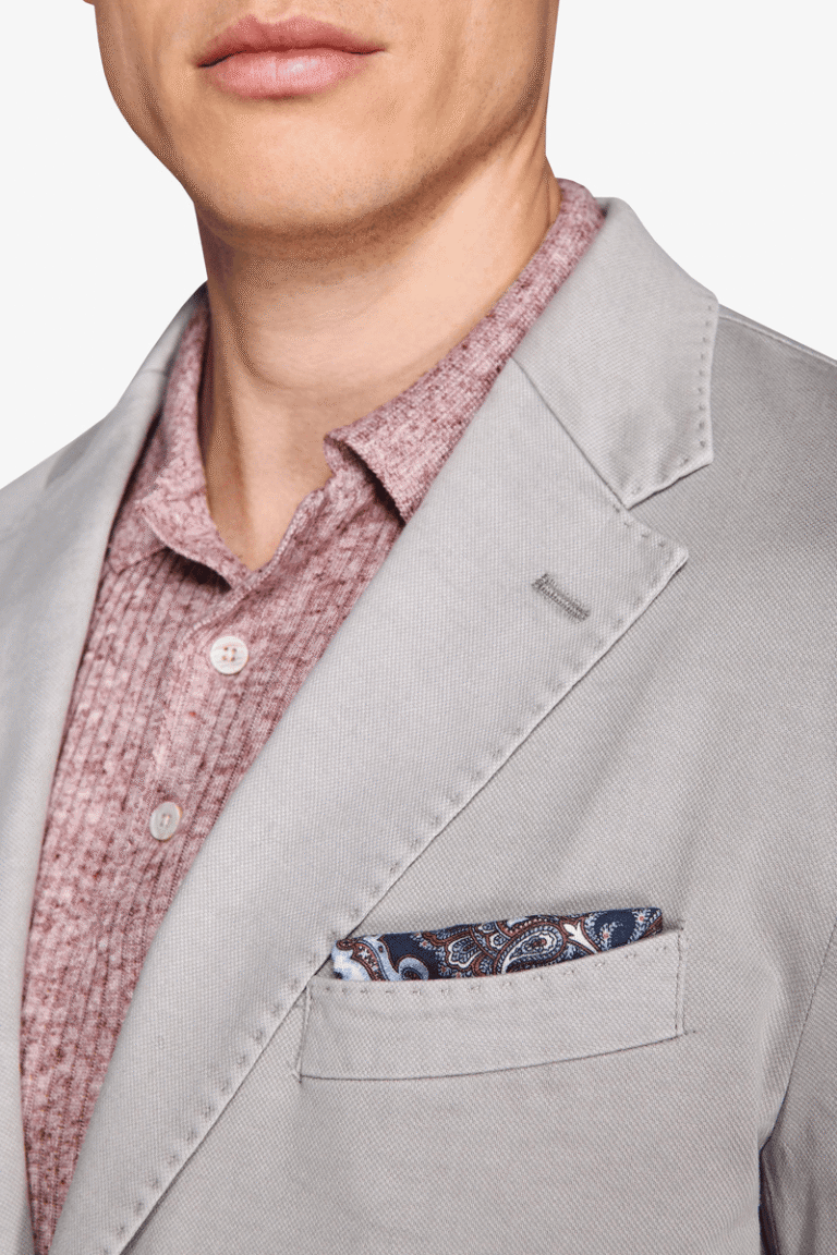 Slim fit sivi sako Condotti