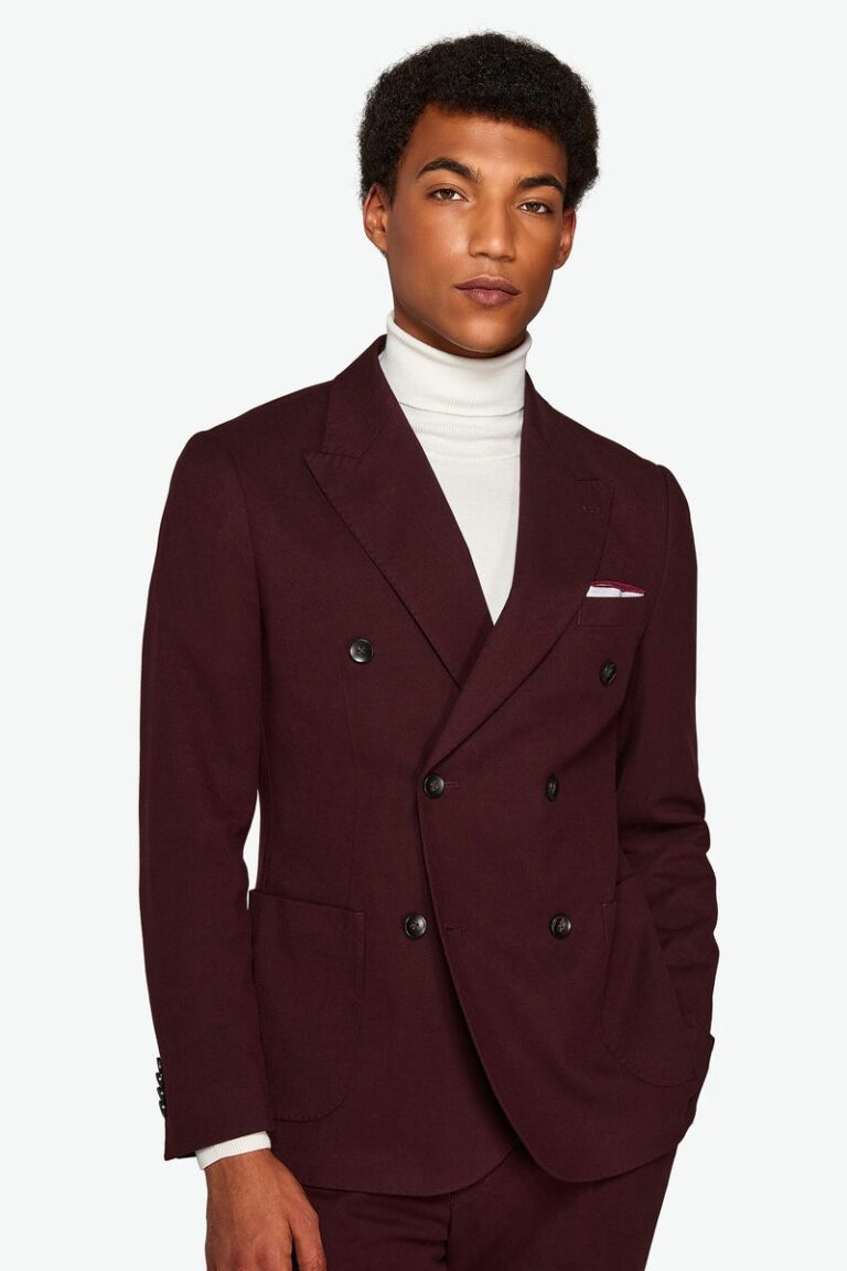 Muški sako Bordeaux