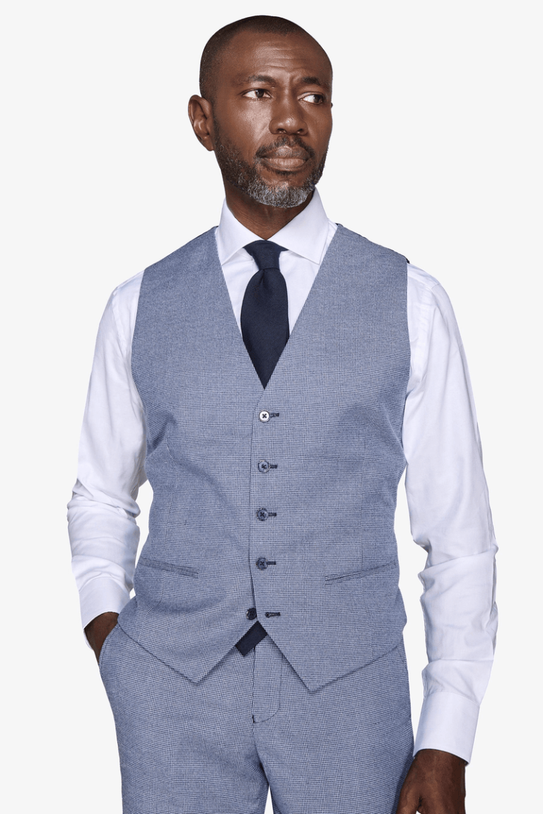 Elegantni prsluk Houndstooth Avion