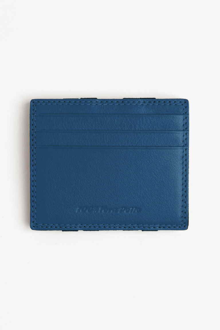 Indigo card holder