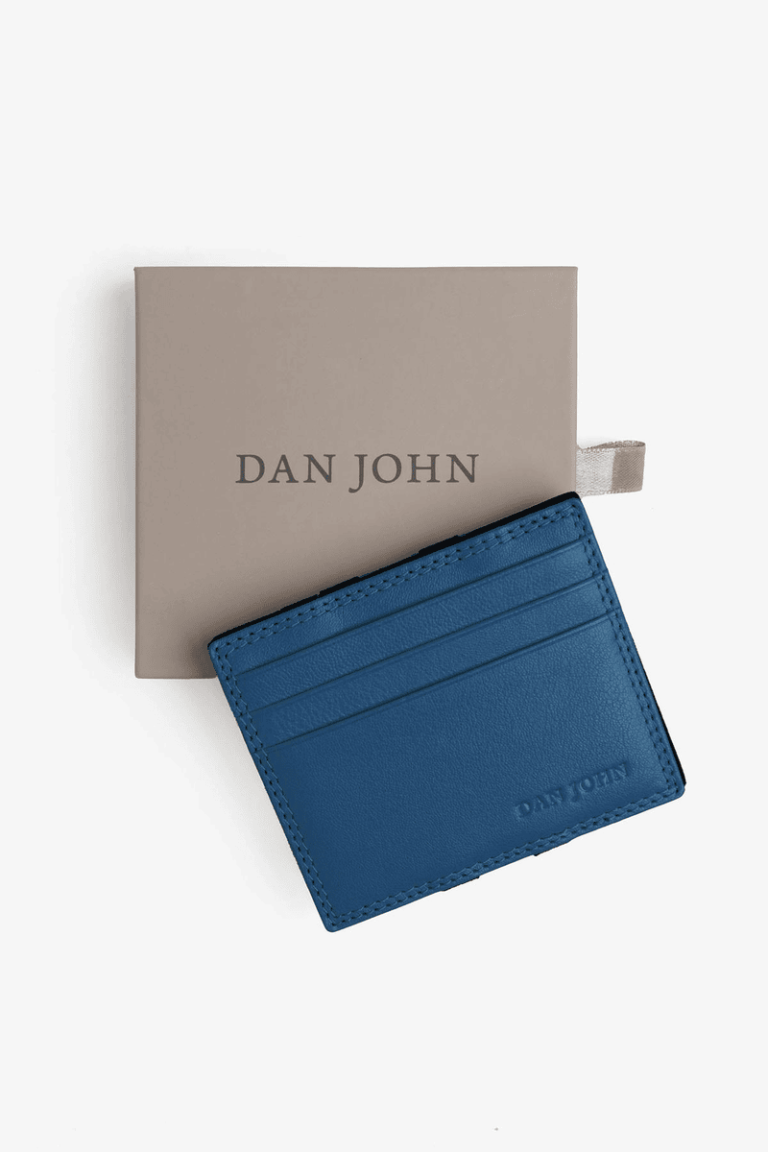 Indigo card holder