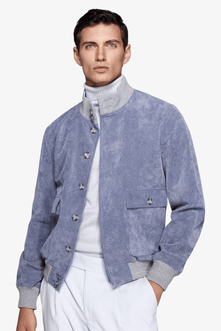 Puderplava bomber jakna od somota