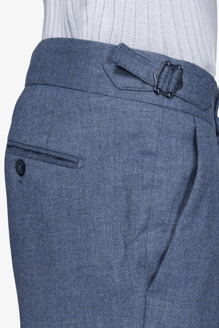Puderplave pantalone od flanela